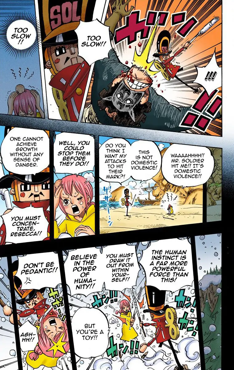 One Piece Digital Colored Chapter 733 image 16